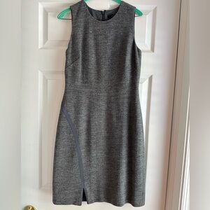 J. Crew Gray Sleeveless Dress